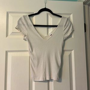 RE/DONE v necked top